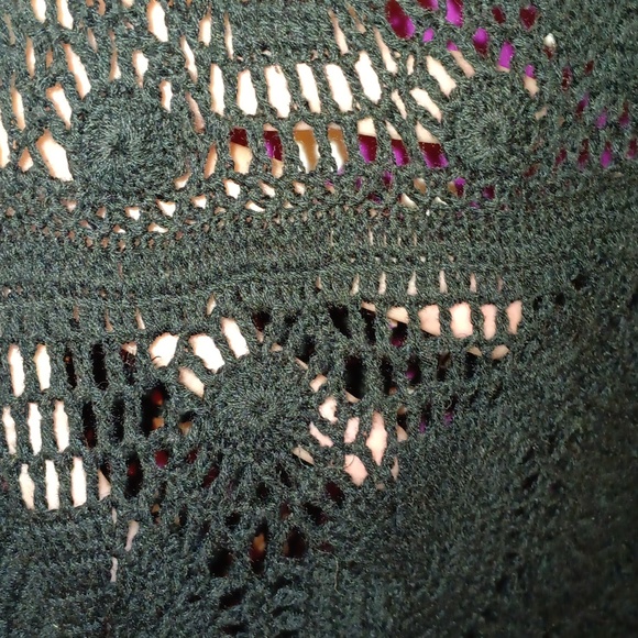 GUESS Crochet Lace Black Dress - Picture 5 of 7